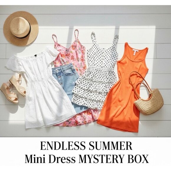 Free People Dresses & Skirts - CURATED Summer Mini Dress Mystery Box - 5 Items L | Free People Anthro F21